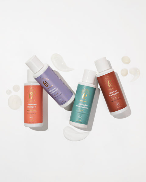 Curly Angels To go Haircare Travel Kit with Mini Absolution Shampoo, Salvation Conditioner, Hallelujah Curl Activator and Glorious Curling Gel Curly Angels To go Haircare Travel Kit with Mini Absolution Shampoo, Salvation Conditioner, Hallelujah Curl Activator and Glorious Curling Gel